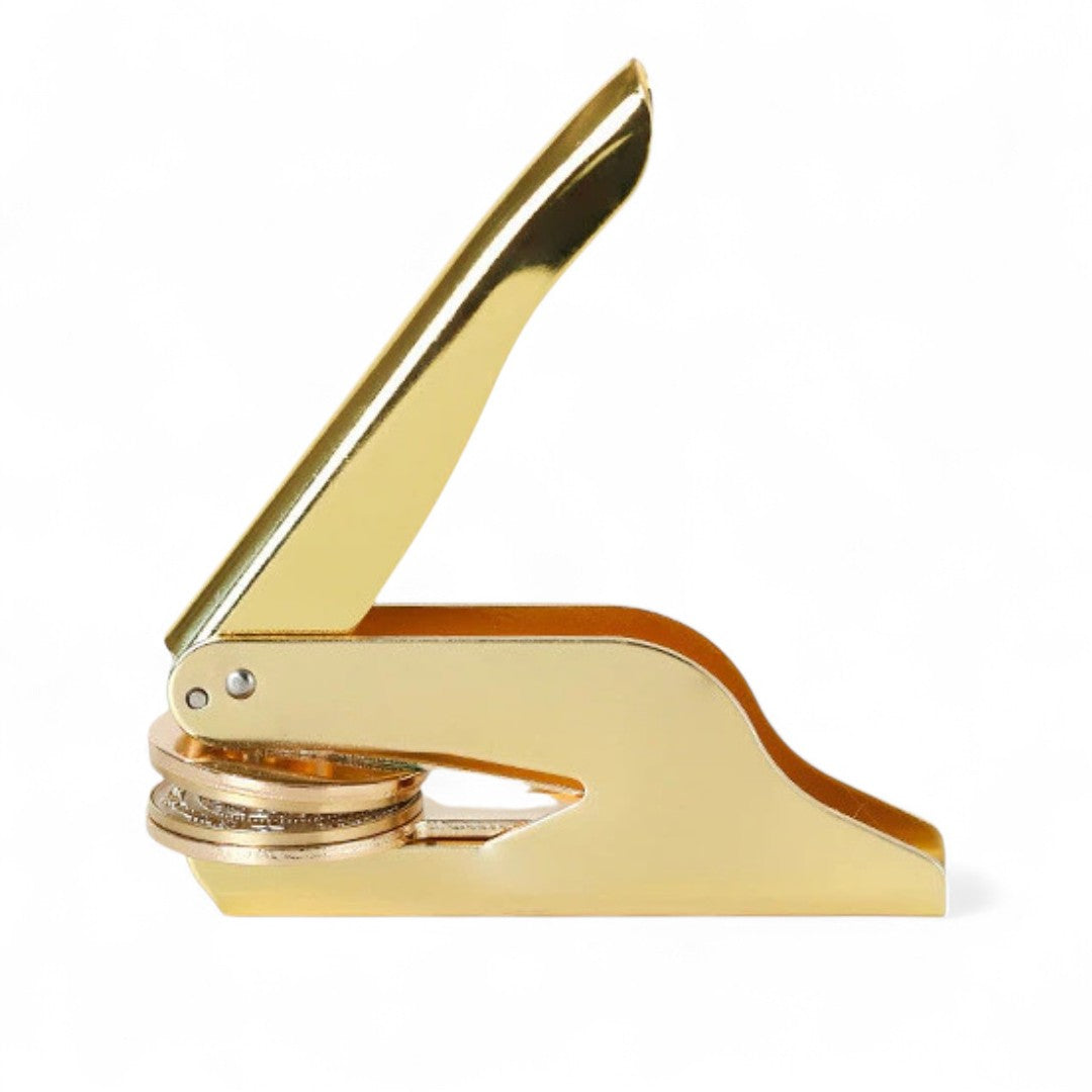 Leauni Custom Embosser With Personalized Stamp | Best Gift for Book Lovers Leauni