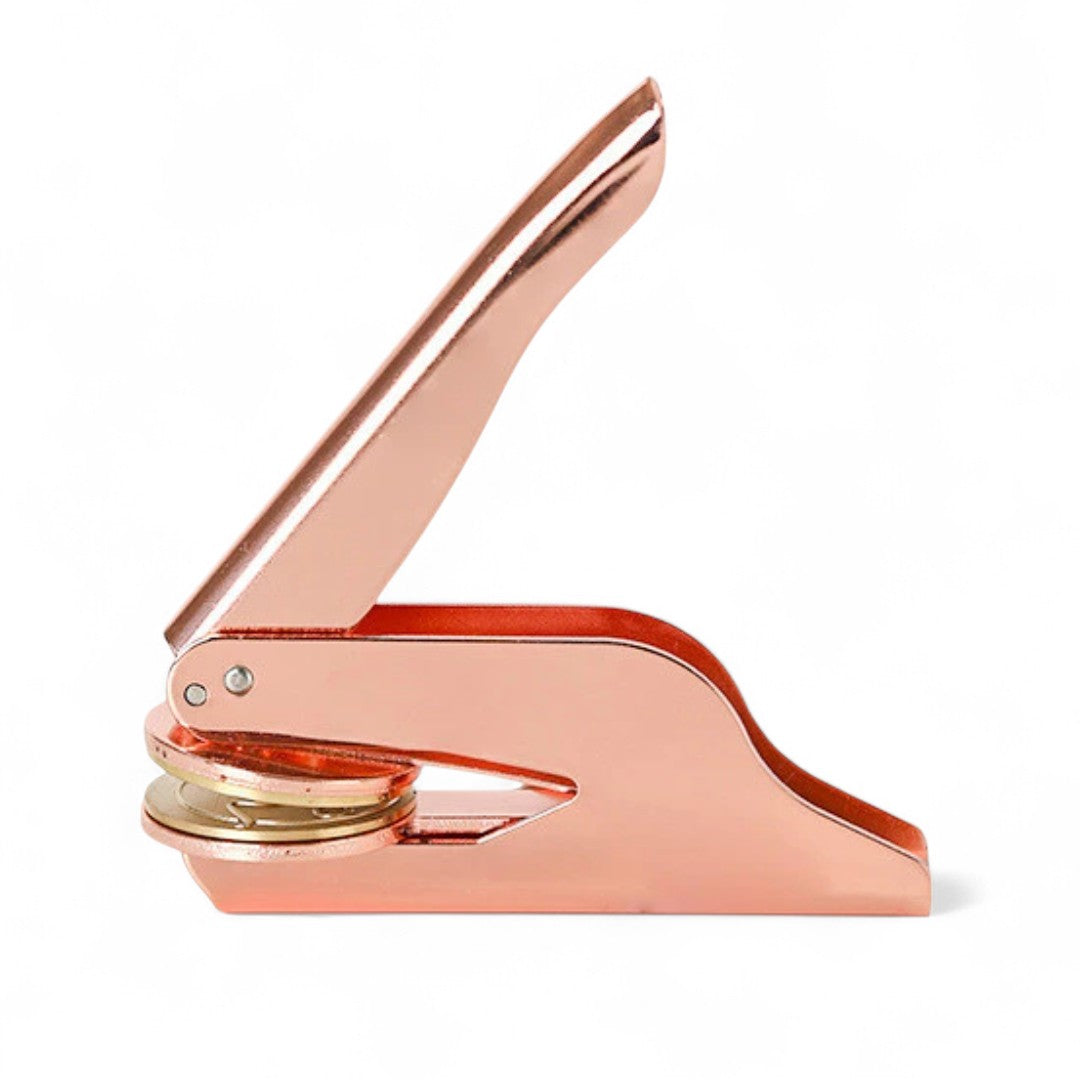 Leauni Custom Embosser With Personalized Stamp | Best Gift for Book Lovers Leauni
