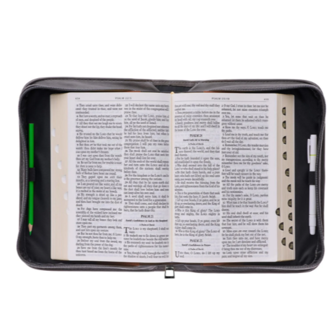 Leauni "Lord Teach Me What I Cannot See" Bible Cover Leauni