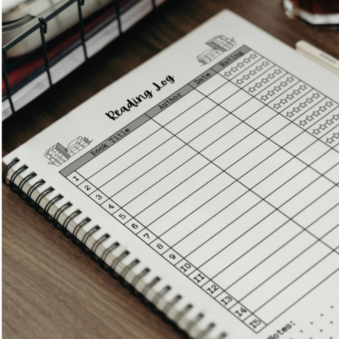 Leauni Book Rating Journal A5 Spiral Binding Leauni