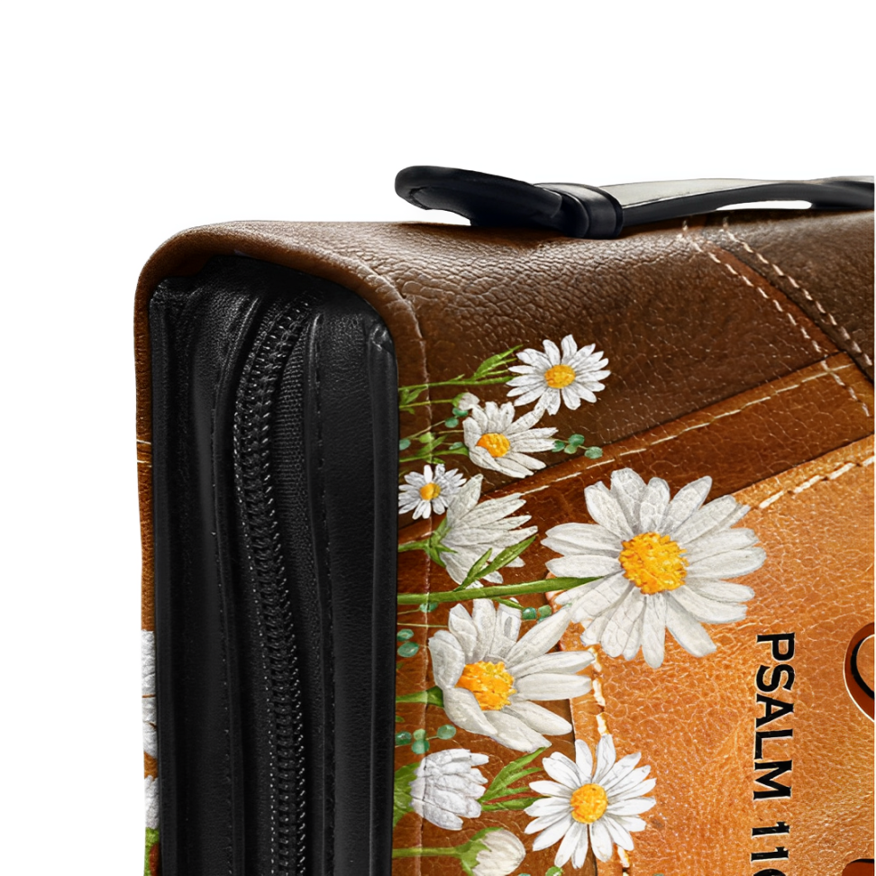 Leauni "As Long As I Have Breath I Will Pray" Bible Cover Leauni