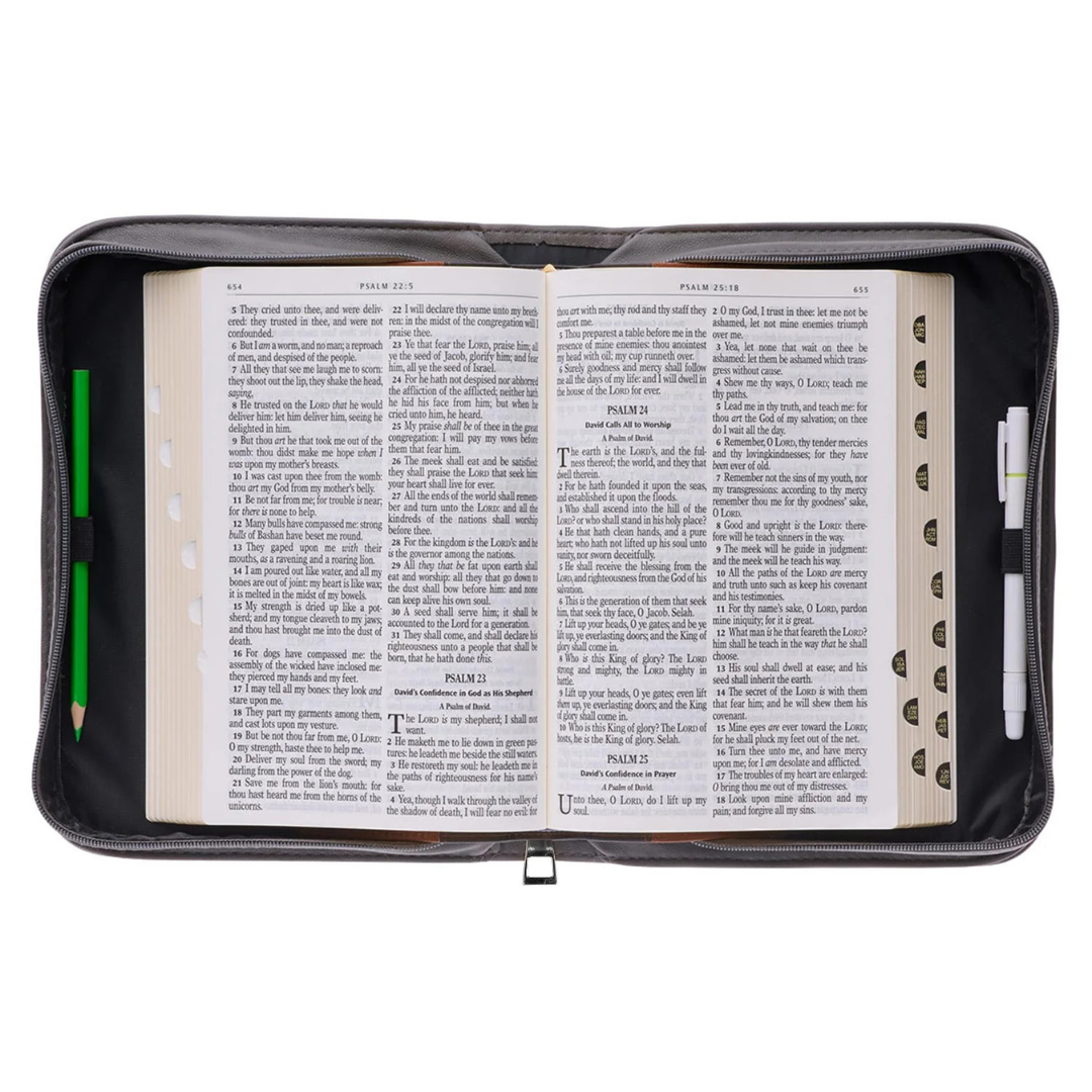 Leauni Personalized " Those Who Hope In The Lord " Bible Cover Case Leauni
