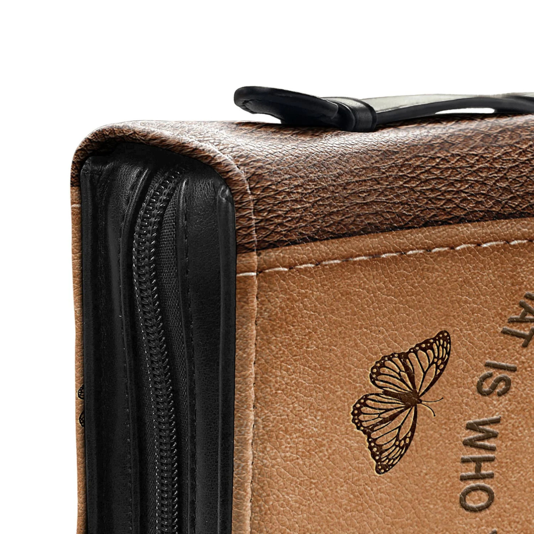 Leauni Personalized " Way Maker Miracle Worker" Bible Cover Case Leauni