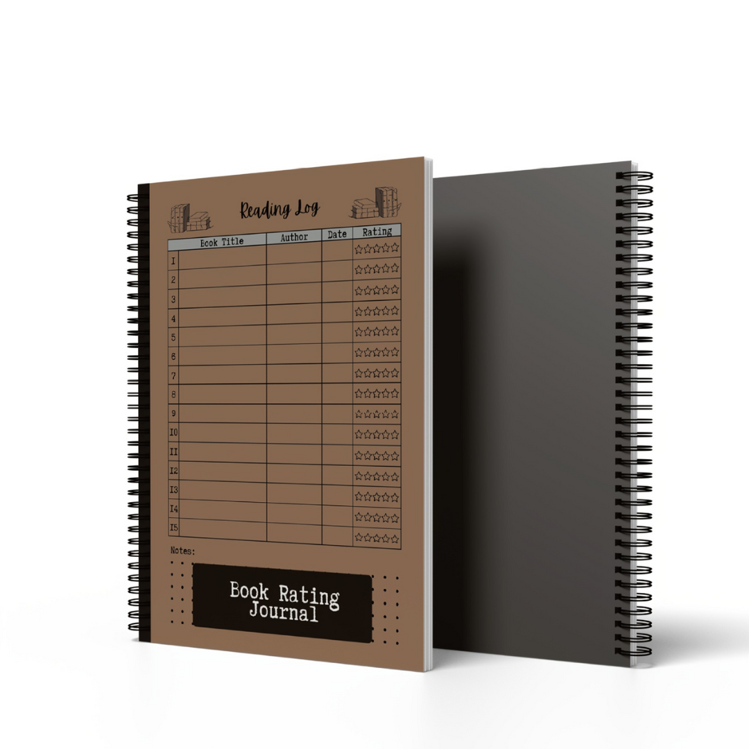 Leauni Book Rating Journal A5 Spiral Binding Leauni