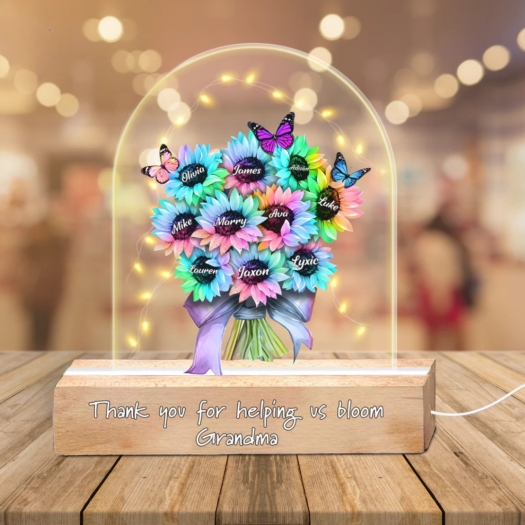 colorful sunflower