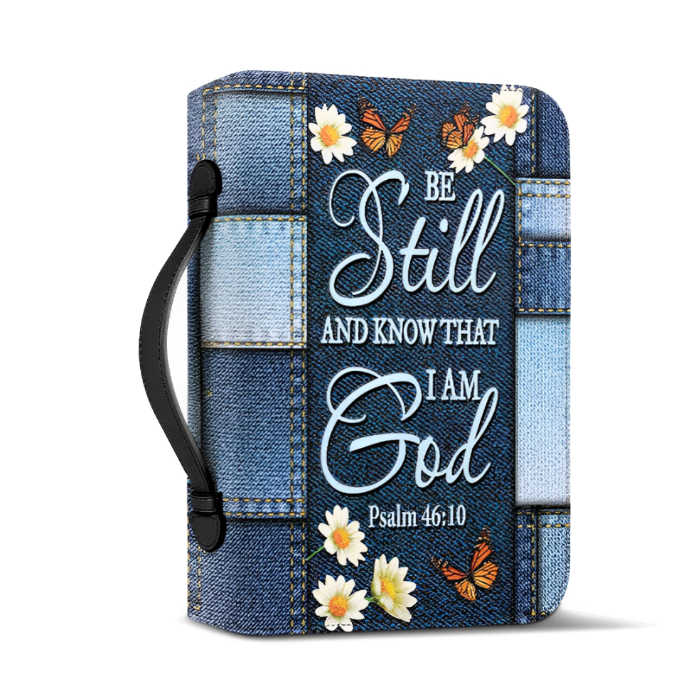 Leauni "Be Still And Know That I Am God" Bible Cover Leauni