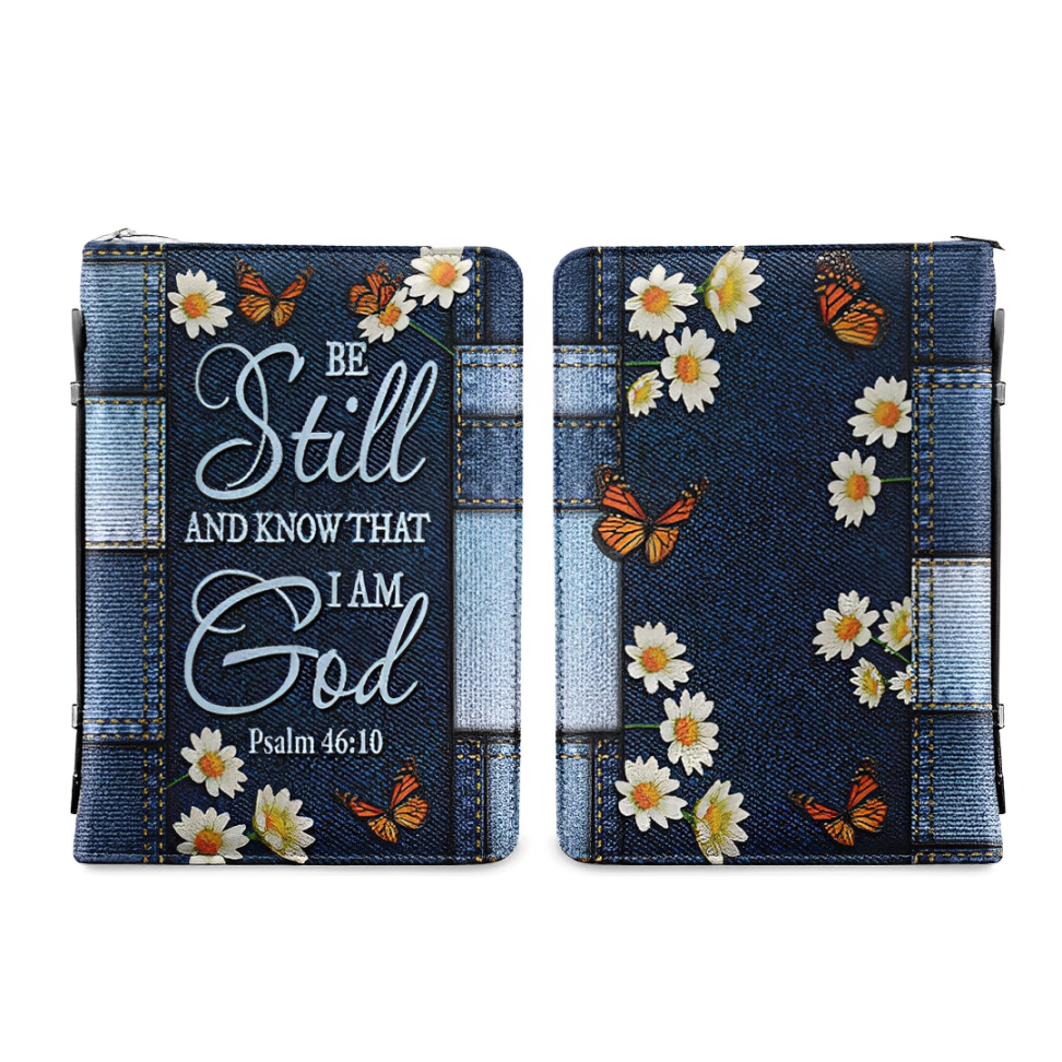 Leauni "Be Still And Know That I Am God" Bible Cover Leauni