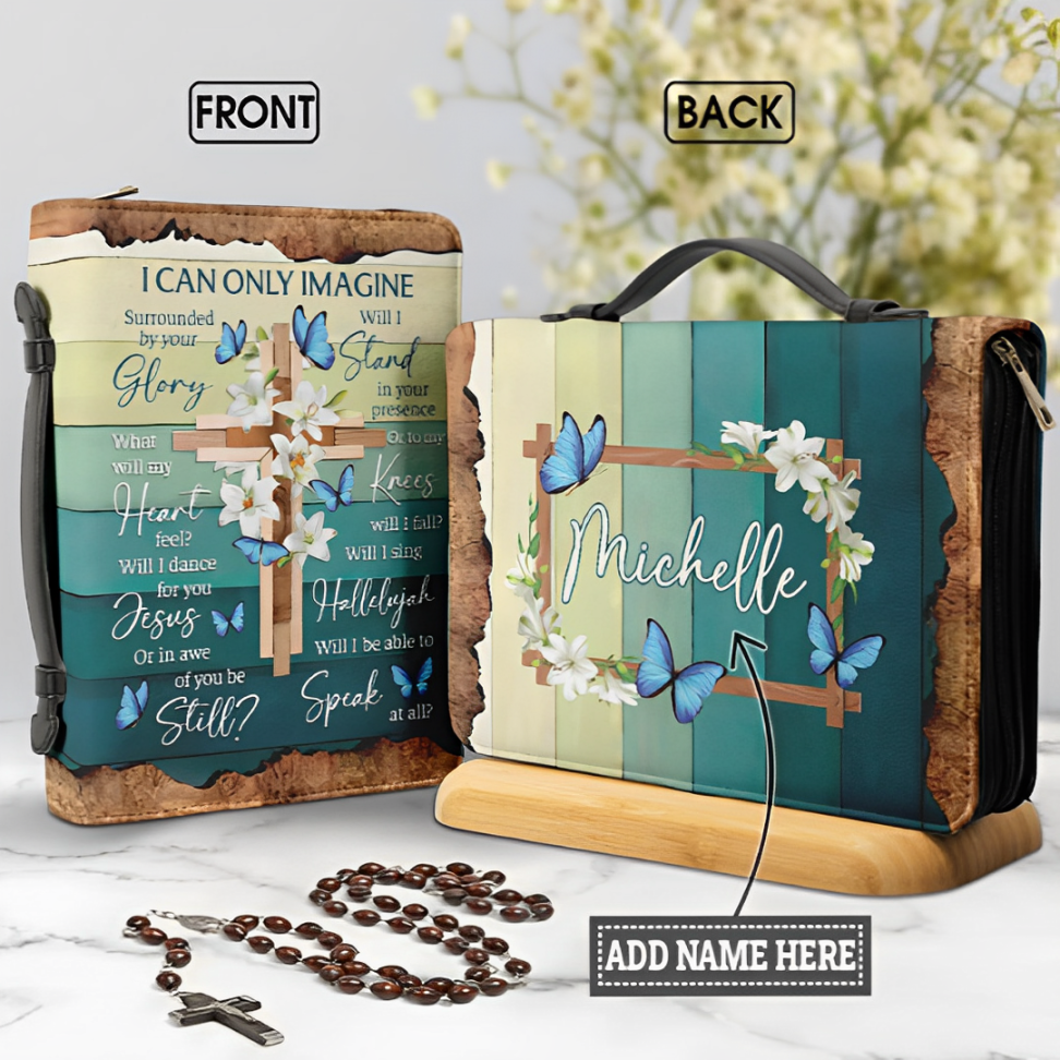 Leauni "I Can Only Imagine Surrounded By Your Glory" Bible Cover Leauni
