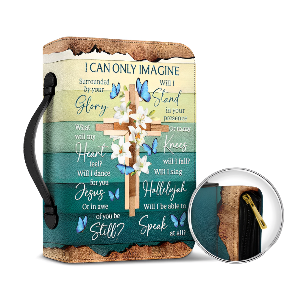 Leauni "I Can Only Imagine Surrounded By Your Glory" Bible Cover Leauni