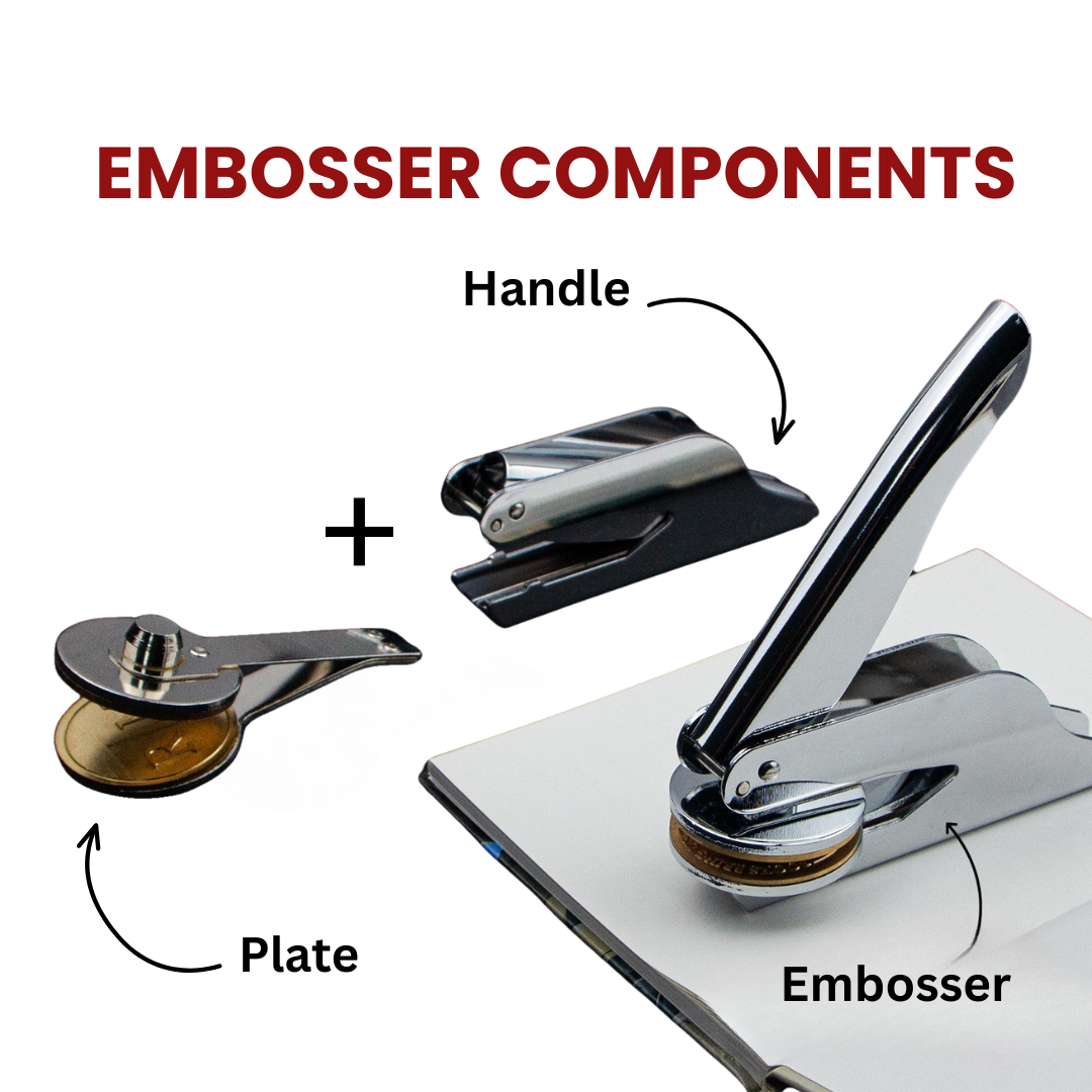 Leauni Custom Embosser With Personalized Stamp | Best Gift for Book Lovers Leauni
