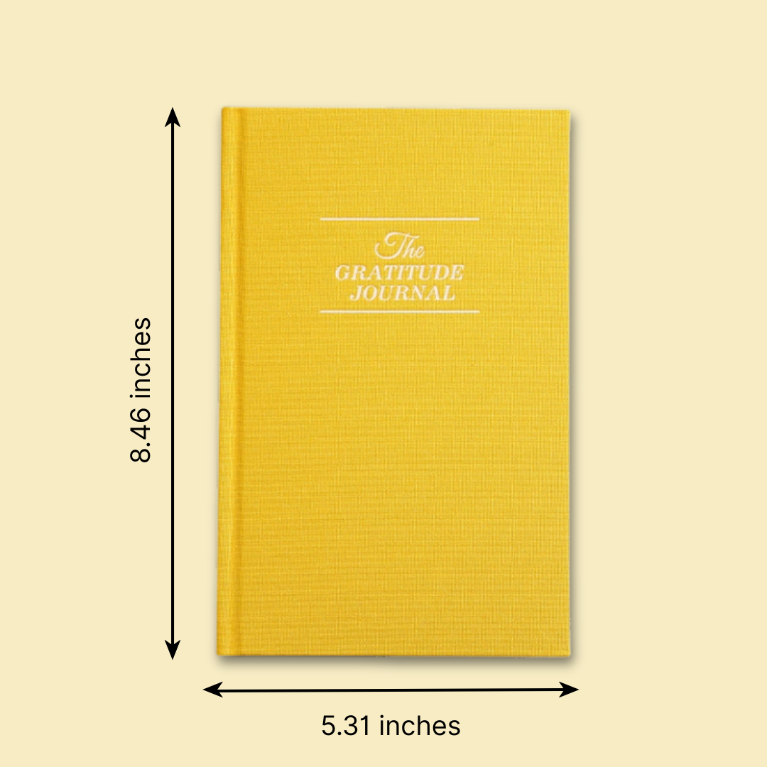 Leauni PU Leather A5 Gratitude Journal Reflection Notebook Leauni