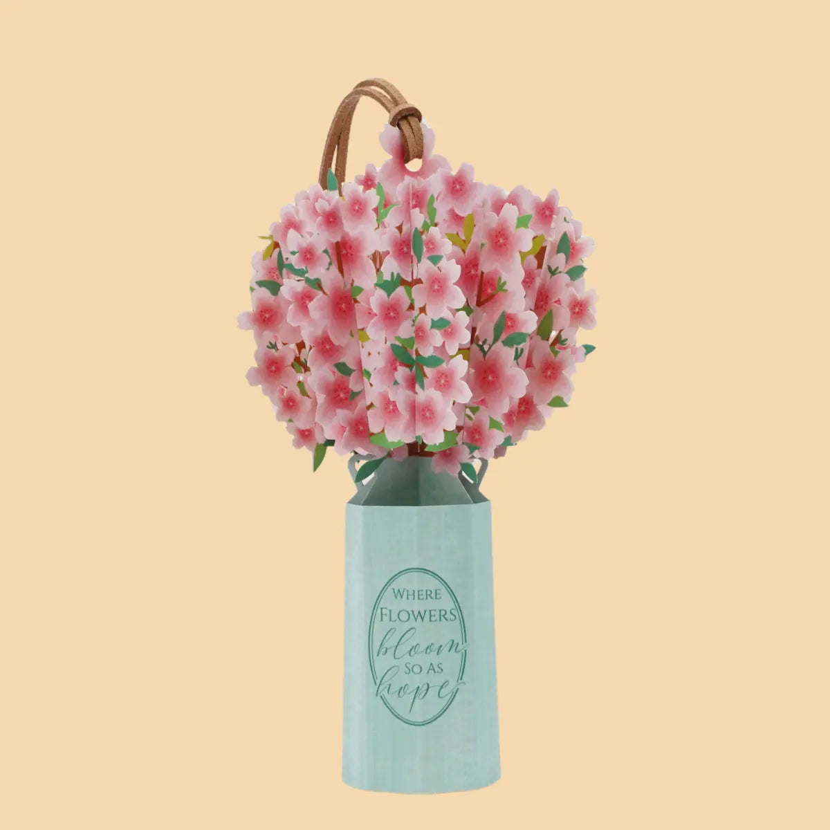 Leauni Elegant Flower Bouquet 3D Pop-up Bookmark - New Pop-Mark (Best Gift For Book Lover) Leauni