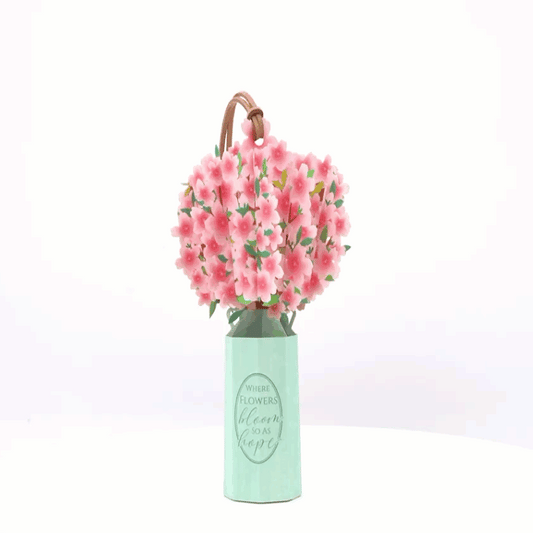 Leauni Elegant Flower Bouquet 3D Pop-up Bookmark - New Pop-Mark (Best Gift For Book Lover) Leauni