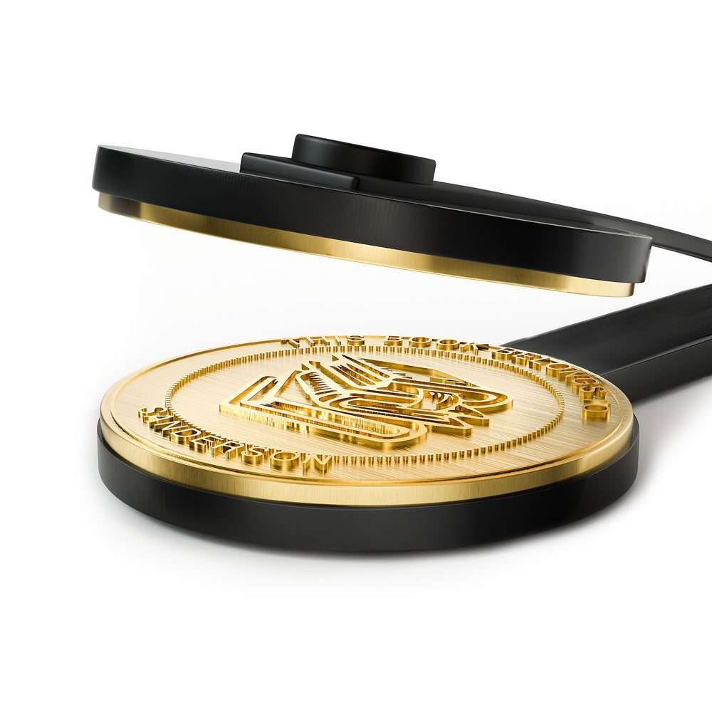 Leauni Custom Embosser With Personalized Stamp | Best Gift for Book Lovers Leauni