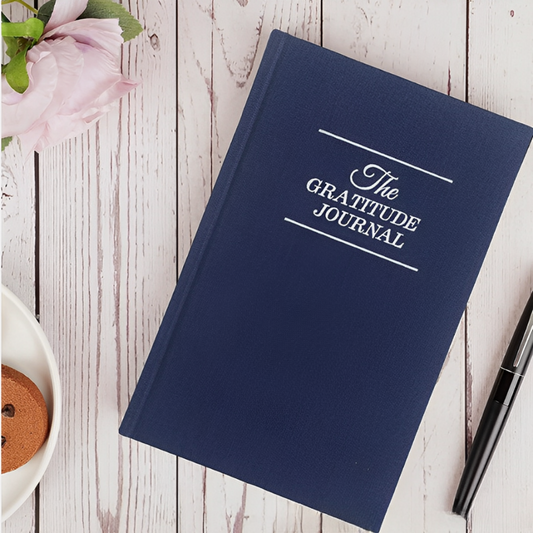 Leauni PU Leather A5 Gratitude Journal Reflection Notebook Leauni