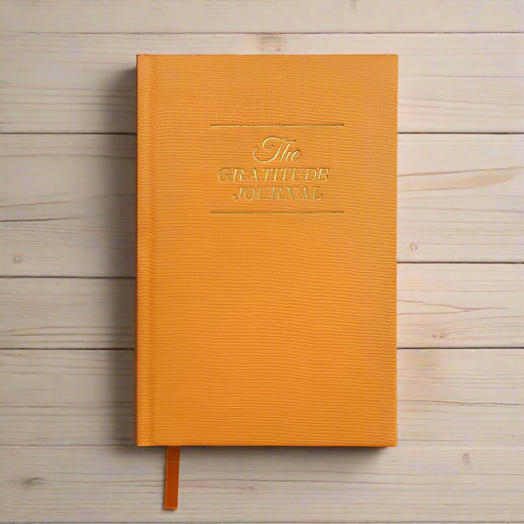 Leauni PU Leather A5 Gratitude Journal Reflection Notebook Leauni