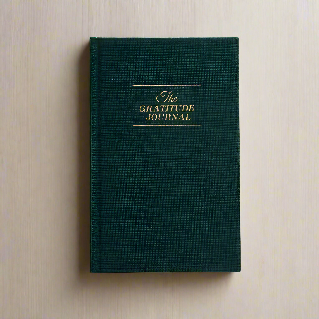 Leauni PU Leather A5 Gratitude Journal Reflection Notebook Leauni