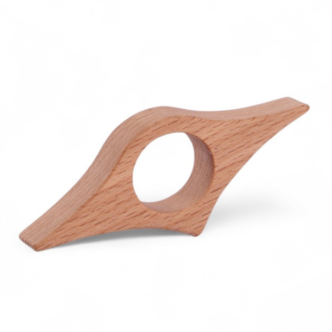 Leauni Wooden Thumb One-Hand Ergonomic Design Reading Book Page Holder Leauni