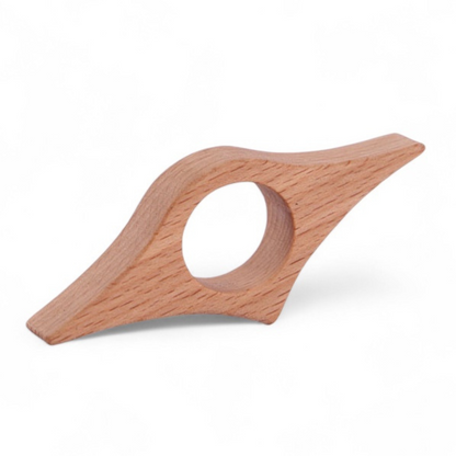 Leauni Wooden Thumb One-Hand Ergonomic Design Reading Book Page Holder Leauni