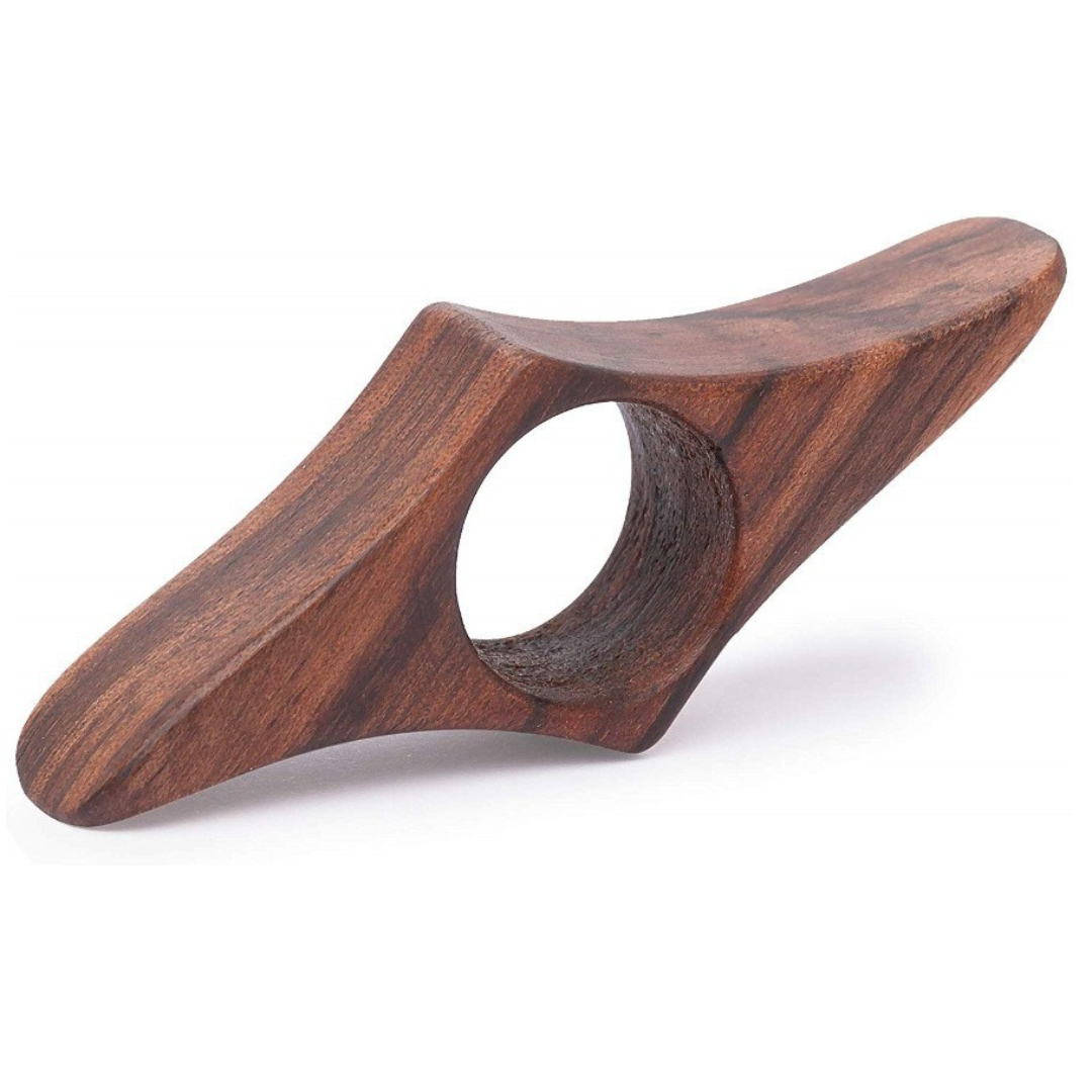 Leauni Wooden Thumb One-Hand Ergonomic Design Reading Book Page Holder Leauni