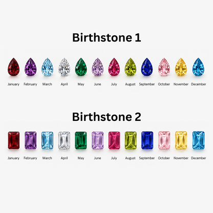 Personalized Toi Et Moi Birthstone Ring
