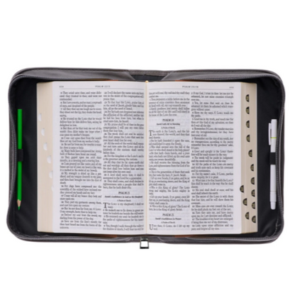 Leauni Lion And Knight "Man Of God" Bible Cover Leauni