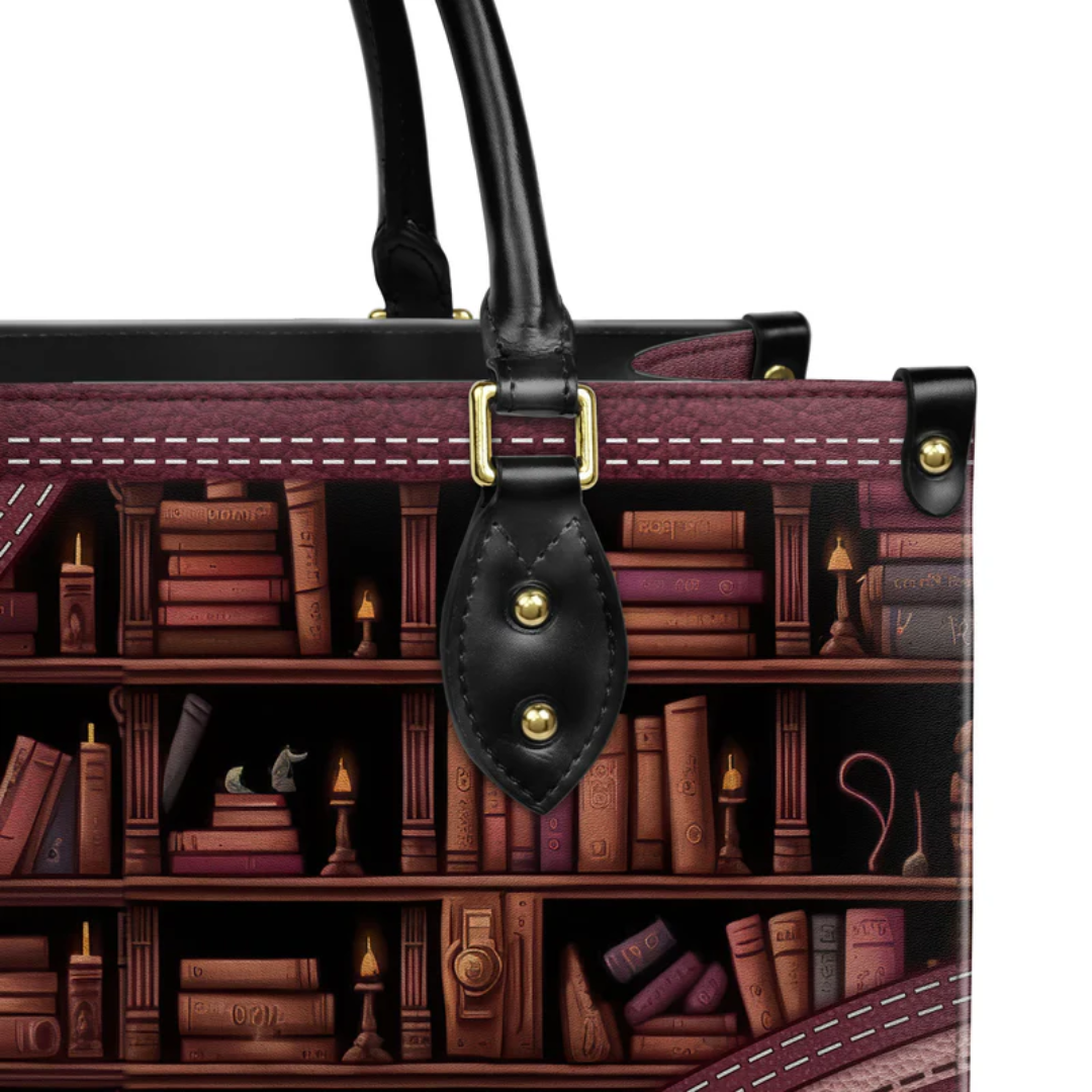 Leauni Personalized Bookish Leather Handbags | Best Handbags For Book Lovers