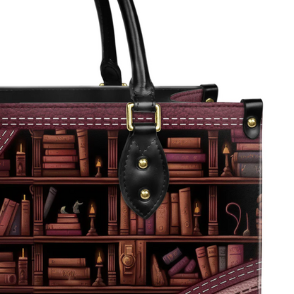 Leauni Personalized Bookish Leather Handbags | Best Handbags For Book Lovers