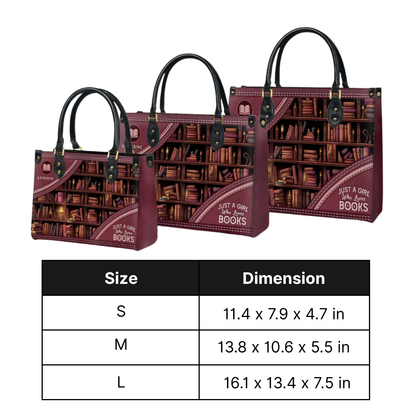 Leauni Personalized Bookish Leather Handbags | Best Handbags For Book Lovers