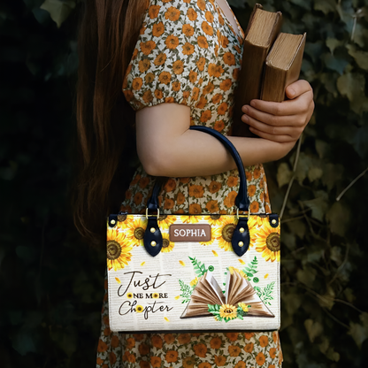 Leauni Personalized Bookish Leather Handbags | Best Handbags For Book Lovers