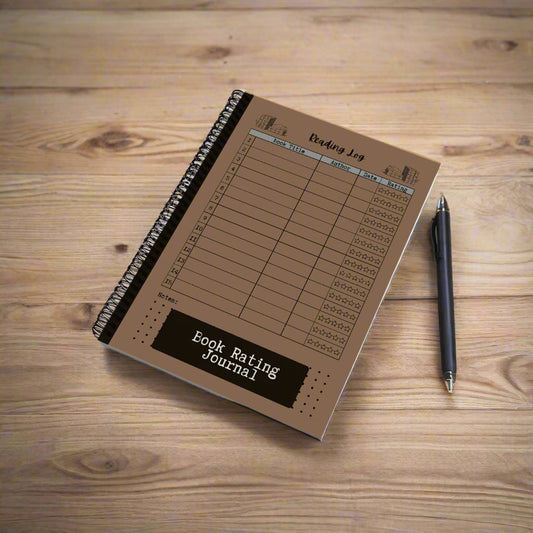 Leauni Book Rating Journal A5 Spiral Binding Leauni