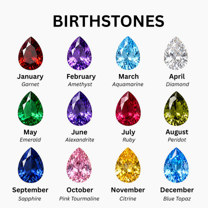 Toi Et Moi Personalized Birthstone Necklace